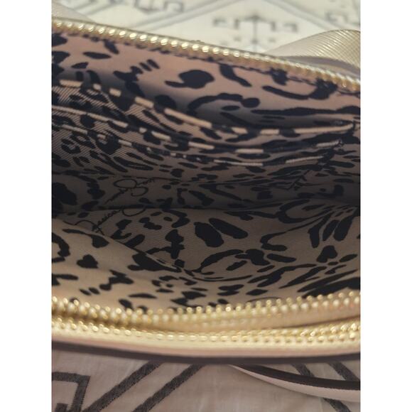 Jessica Simpson Cream Blush Crossbody Purse/Handbag Removable Strap Vegan NWOT - Picture 7 of 10